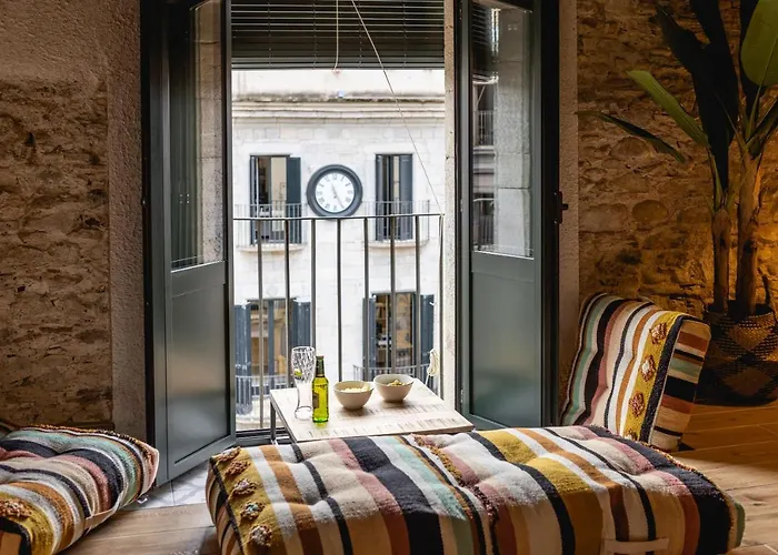 Lägenhet Bravissimo Placa Del Vi, Design Penthouse Girona